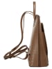Cluty Rucksack echt Leder in cognac