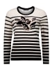 Betty Barclay Basic Shirt mit Print in Beige/Schwarz