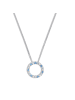 Tom Tailor Kette mit Anhänger Silber 925, rhodiniert in silber