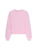 Swirly Women Sweatshirt in Pink