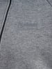 Hummel Halbreißverschluss Sweatshirt Reflektierend Logo Hmltech Damen in GREY MELANGE