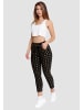 Arizona-Shopping lockere Hose Poptrash Pants Bindegürtel Gold Punkte in Schwarz