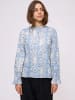 Noa Noa Hemd AnnieNN in Print Blue/White