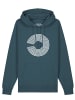 wat? Apparel Sweatshirt Abstract 01 in Petrol