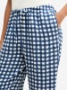 Marc O'Polo Pyjamahose Mix N Match in navy peony check