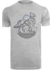 F4NT4STIC T-Shirt Harry Potter Buckbeak Line Art in grau meliert