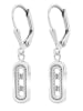Adeliás Damen Anhänger aus 925 Silber mit Zirkonia in silber