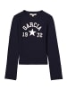 Garcia Langarmshirt mit Frontprint in liberty blue