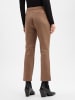 OPUS Kunstlederhose Elvina Cozy in braun