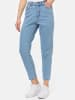 Tazzio Mom Fit Jeans "F129" in Hellblau