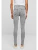 Cloud5ive Cloud5ive Damen Cloud5ive Damen High Waist Cargo Jeans Hose mit washed look in grey