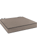 Aspero 8 Stuhlkissen 40x40 cm Lucca in Beige