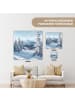 MuchoWow Leinwand Bilder Schneelandschaft