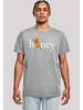 F4NT4STIC T-Shirt in heather grey