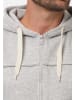 HopenLife Sweatjacke LAURENT in Grau