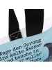 Mr. & Mrs. Panda Tote Bag Orca Design mit Spruch in Weiß