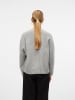 Vero Moda Strickjacke in Light Grey Melange