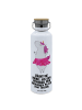 Mr. & Mrs. Panda Wasserflasche Einhorn Ballerina mit Spruch in Weiß