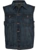 Urban Classics Urban Classics Jeans-Westen in denimblue