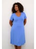 KAFFE curve Kleid KCrachel Regular fit in Ultramarine/Chalk Dot