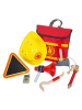 small foot 8-tlg. Feuerwehrrucksack inkl. Helm & Feuerwehrspritze in multicolored