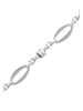faina Women Chain Link Bracelet in Silver