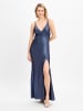 SWING Abendkleid in indigo - 0001