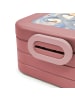 Mr. & Mrs. Panda Meal Prep Box Pinguine Kuscheln Design mit Spruch in Rot Pastell