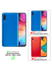 cadorabo Hülle für Samsung Galaxy A50 4G/A50s/ A30s Blumen in FLORAL DUNKEL LILA