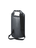 YEAZ ISAR Wasserfester Packsack 10L in schwarz