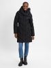ragwear Steppmantel Natalka in schwarz - 0001