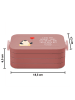Mr. & Mrs. Panda MEPAL Bentobox Pinguin Luftballon Motiv mit Spruch in Rot Pastell