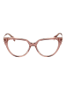 Ana Hickmann Damen Optische Fassungen Katzenauge Braun