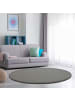 KADIMA DESIGN Hochflor Teppich waschmaschinenwaschbar Unifarben  Schlafzimmer in Grau