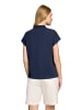 Betty Barclay Poloshirt mit Schmucksteinen in dunkelblau