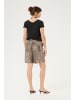 CULTURE Shorts CUhalina Casual fit in Leopard Wash