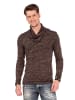 Cipo & Baxx Pullover in Brown