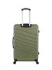 WAVE PARIS Großer Hartschalenkoffer TIGRE in Khaki (95L)