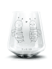 Mr. & Mrs. Panda Blümchentail Glas Biene Verliebt ohne Spruch in Transparent