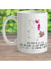 Mr. & Mrs. Panda Kindertasse Einhorn Koffer mit Spruch in Weiß