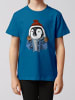 wat? Apparel T-Shirt Pinguin in Blau