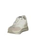 Laura Biagiotti Weiße Polyurethan-Sneaker