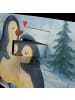 Mr. & Mrs. Panda Befüllbarer Adventskalender Pinguin umarmen Des... in Weiß