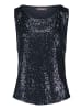 Vera Mont Pailletten-Top ohne Arm in Night Sky