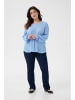 KAFFE curve Langarm-Bluse KCami Regular fit in Soft Chambray