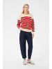 PART TWO Strickpullover RocketsPW Relaxed fit in Red Stripe