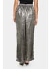 SAINT TROPEZ Casual Hose HamiSZ Gerade Passform in Silver
