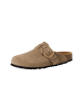 Tamaris Pantoletten aus Leder Braun