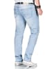 Alessandro Salvarini Jeans Salvarini-Basic-Multi8 in Hellblau