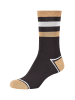 camano Socken silky touch lurex leopard 4er Pack black